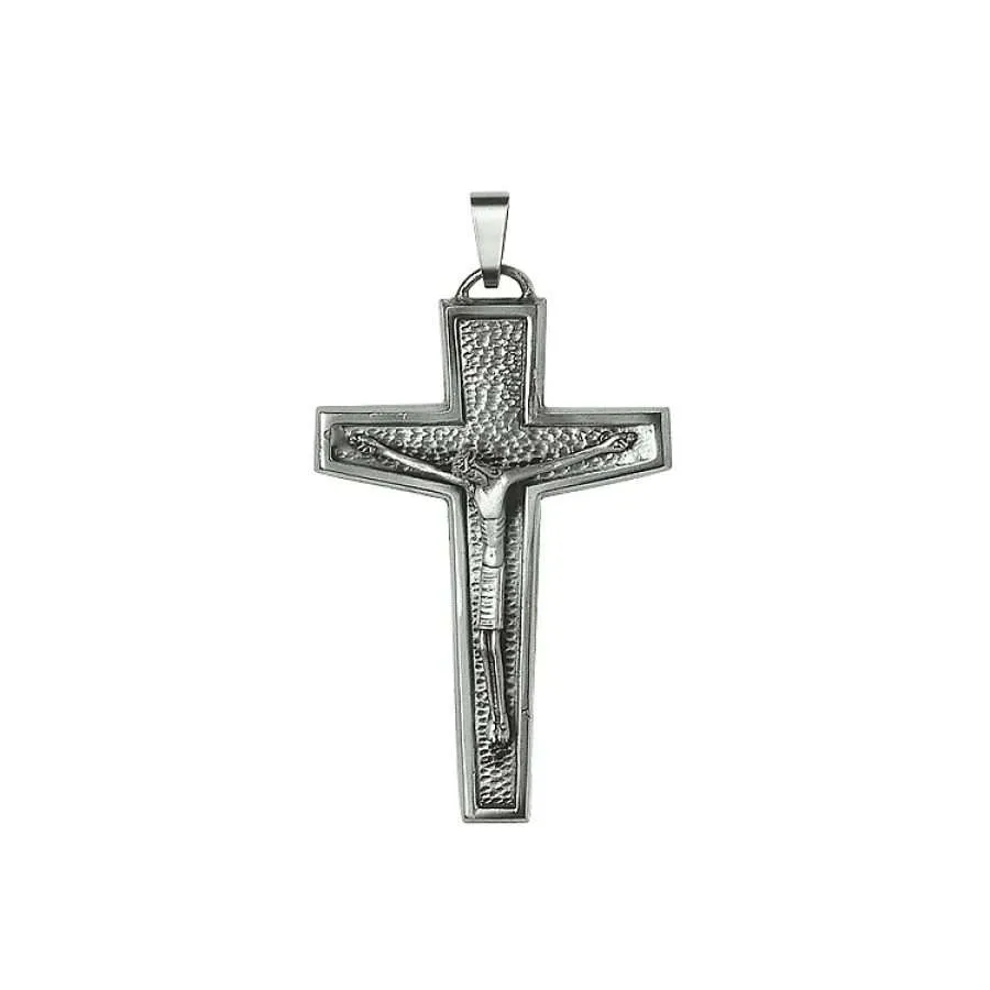 Croce Pettorale in Argento 925 - immagine 2