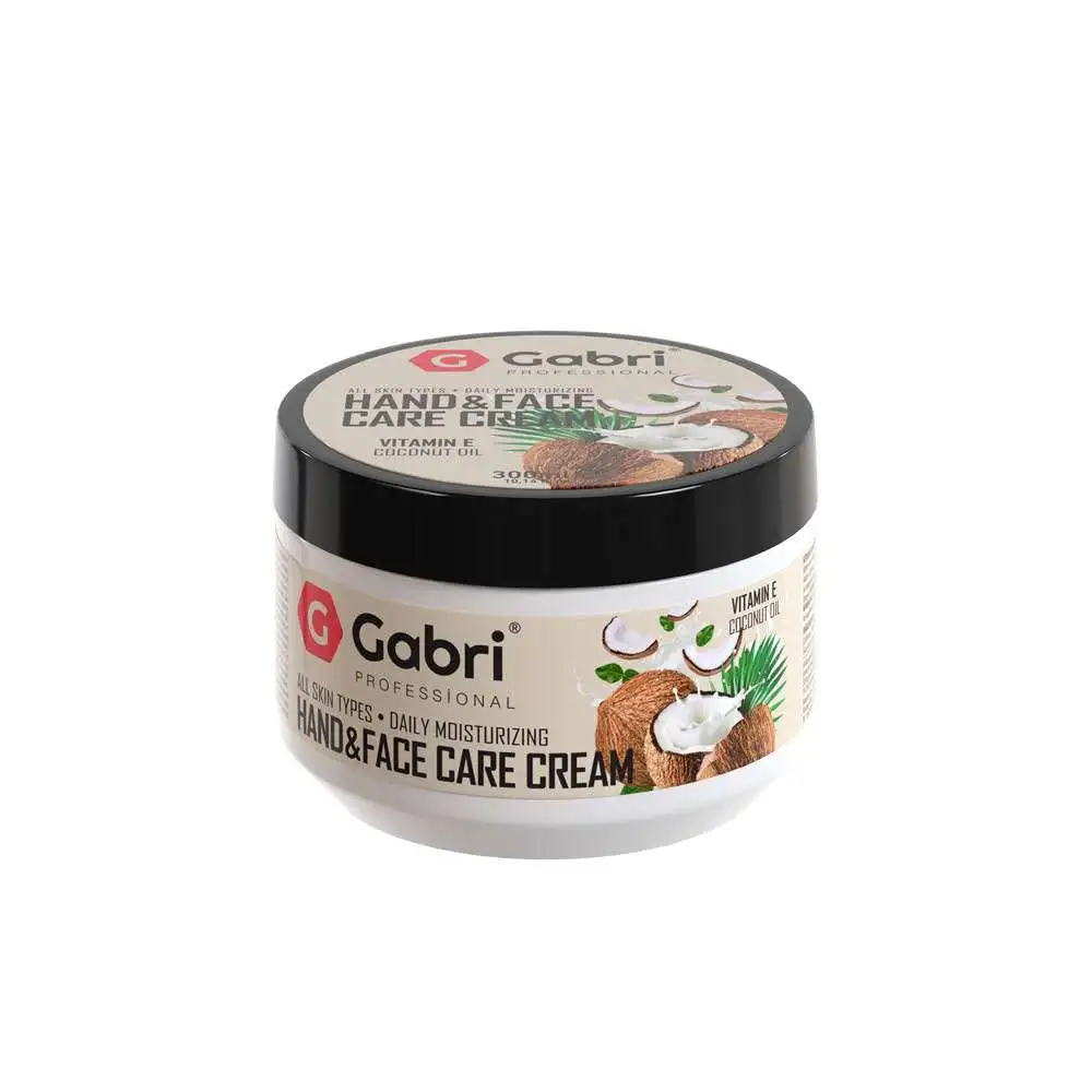 Hand & Face Care Cream Vitamin E Coconut Oil 300 ml – Gabri